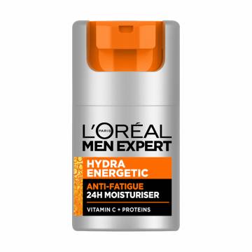 Мужской крем для лица L’Oreal Paris Men Expert Гидра энергетик, увлажняющий, против признаков усталости, 50 мл Мужской крем для лица L’Oreal Paris Men Expert Гидра энергетик, увлажняющий, против признаков усталости, 50 мл