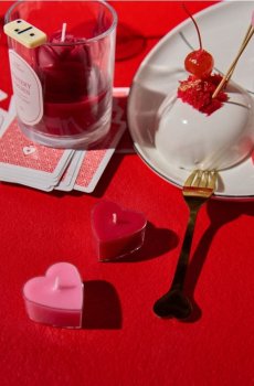 Свічка 6 pack - пастельний рожевий