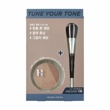 Набор для макияжа лица Holika Holika Tone Tuning Shading Dual Brush Set (пудра 01 Cool Grown, 9.5 г + кисть, 1 шт) Набор для макияжа лица Holika Holika Tone Tuning Shading Dual Brush Set (пудра 01 Cool Grown, 9.5 г + кисть, 1 шт)