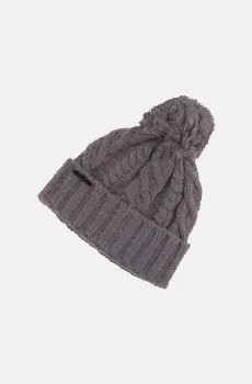 Серая шапка Lux Knit Pom Серый ONESIZE New Balance LAH23118ZNC