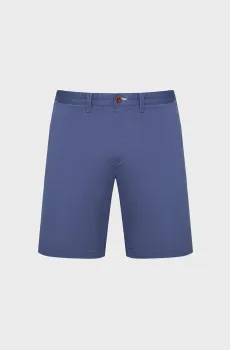 Мужские темно-синие шорты SLIM TWILL SHORTS Синий 38 Gant 205067