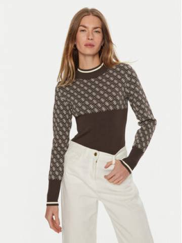 Guess Светр Lise W3BR81 Z37K0 Коричневий Regular Fit Guess Светр Lise W3BR81 Z37K0 Коричневий Regular Fit