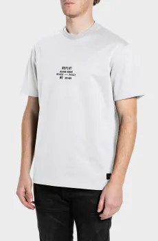 Мужская белая футболка Белый XL Replay M3424 .000.23804
