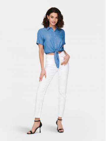 ONLY Джинси Emily 15292435 Білий Straight Fit ONLY Джинси Emily 15292435 Білий Straight Fit