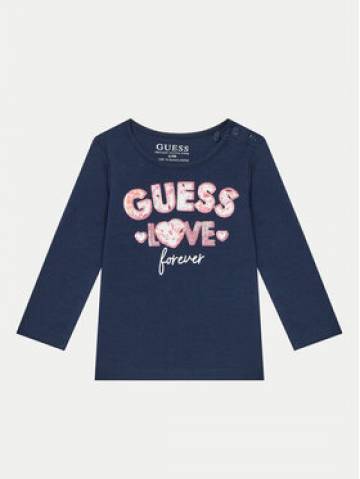 Guess Блузка K4BI16 J1314 Cиній Regular Fit Guess Блузка K4BI16 J1314 Cиній Regular Fit