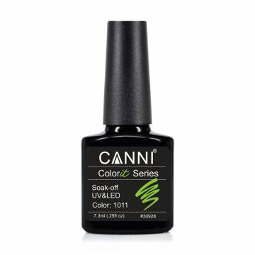 Гель-лак для ногтей Canni Gel Color System Soak-off UV&LED Gel Polish 1011 Яркий лайм, 7.3 мл Гель-лак для ногтей Canni Gel Color System Soak-off UV&LED Gel Polish 1011 Яркий лайм, 7.3 мл