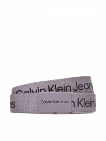 Calvin Klein Jeans Дитячий пояс Canvas Logo Belt IU0IU00125 Фіолетовий Calvin Klein Jeans Дитячий пояс Canvas Logo Belt IU0IU00125 Фіолетовий