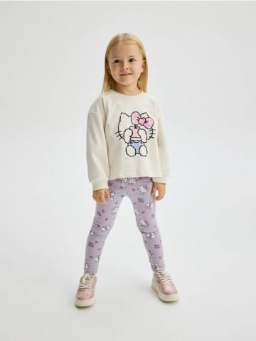 Reserved - GIRLS` TROUSERS - пильно-рожевий - 532DH-39X Reserved - GIRLS` TROUSERS - пильно-рожевий - 532DH-39X