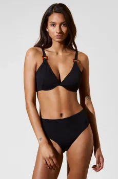 Женский черный лиф от купальника SOLAIRE Черный 85E Etam 6516653