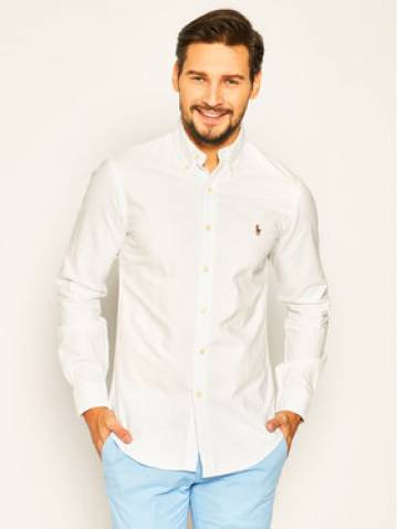 Polo Ralph Lauren Сорочка Core Replen 710549084 Білий Slim Fit Polo Ralph Lauren Сорочка Core Replen 710549084 Білий Slim Fit
