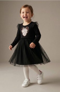 Мінісукня - чорний