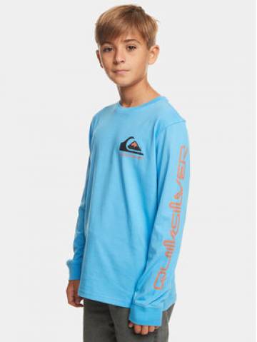 Quiksilver Блузка Omnilogo Tees EQBZT04665 Блакитний Regular Fit Quiksilver Блузка Omnilogo Tees EQBZT04665 Блакитний Regular Fit