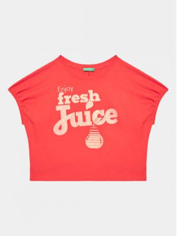 United Colors Of Benetton Футболка 3096C10BT Червоний Regular Fit United Colors Of Benetton Футболка 3096C10BT Червоний Regular Fit