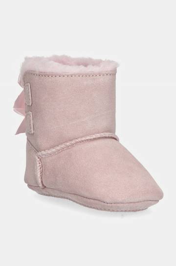 Замшевые сапоги для младенцев UGG BABY BAILEY BOW цвет розовый 1157692I Замшевые сапоги для младенцев UGG BABY BAILEY BOW цвет розовый 1157692I