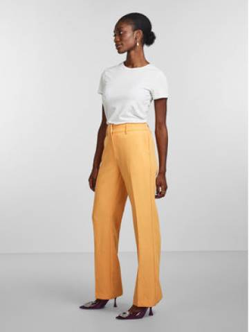 YAS Штани з тканини 26028860 Оранжевий Regular Fit YAS Штани з тканини 26028860 Оранжевий Regular Fit
