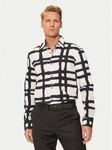 Hugo Сорочка Ermo 50520097 Écru Slim Fit Hugo Сорочка Ermo 50520097 Écru Slim Fit