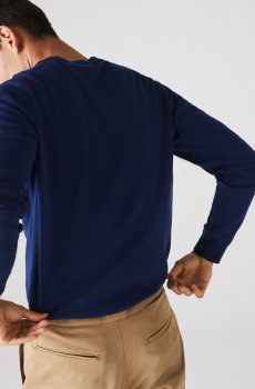 Lacoste светр чоловічий з V-вирізом