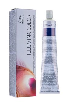 Уценка! Краска для волос Wella Professionals ILLUMINA COLOR 7/75 Средне-русый коричневый махагон, 60 мл