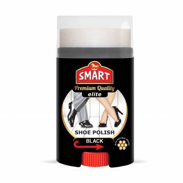 Крем для обуви Smart Elite Cream Shoe Polish Black для гладкой кожи, 60 мл Крем для обуви Smart Elite Cream Shoe Polish Black для гладкой кожи, 60 мл