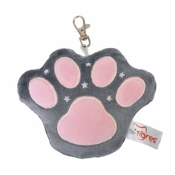 Мягкая игрушка-брелок Tigres Лапка, серая, от 3 лет, 15*13*4 см (ПД-0511) Мягкая игрушка-брелок Tigres Лапка, серая, от 3 лет, 15*13*4 см (ПД-0511)