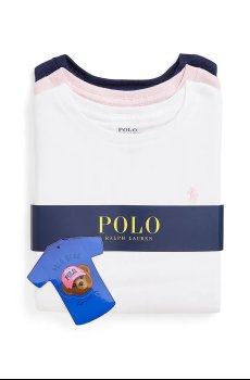 Детская хлопковая футболка Polo Ralph Lauren 3 шт