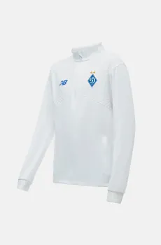Мужская белая спортивная кофта FCDK Pre-Game Белый L New Balance MJ230379WT
