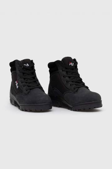 Полусапоги Fila Grunge женские цвет чёрный на платформе Полусапоги Fila Grunge женские цвет чёрный на платформе