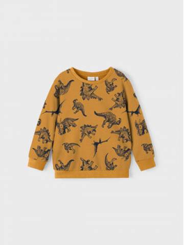 NAME IT Світшот 13218869 Жовтий Loose Fit NAME IT Світшот 13218869 Жовтий Loose Fit