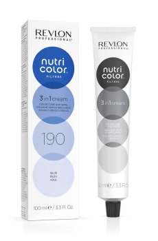 Уценка! Тонирующая маска для волос Revlon Professional Nutri Color Filters Fashion 190 Blue, 100 мл