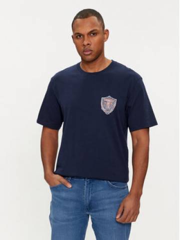 Wrangler Футболка Americana 112350561 Cиній Regular Fit Wrangler Футболка Americana 112350561 Cиній Regular Fit