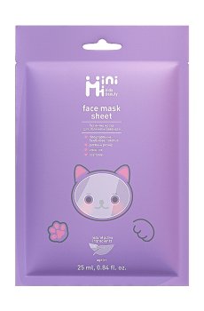 Тканевая маска для лица MiniMi Sheet Face Mask Лаванда, 25 мл