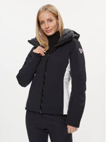 Rossignol Лижна куртка Strato RLMWJ24 Чорний Regular Fit Rossignol Лижна куртка Strato RLMWJ24 Чорний Regular Fit
