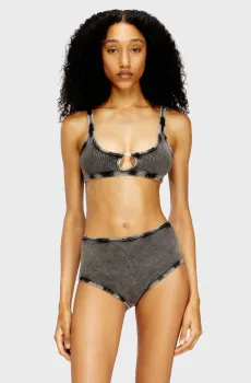 Женский темно-серый топ FLORENCE-DNM Серый L Diesel A21551 0LKAR