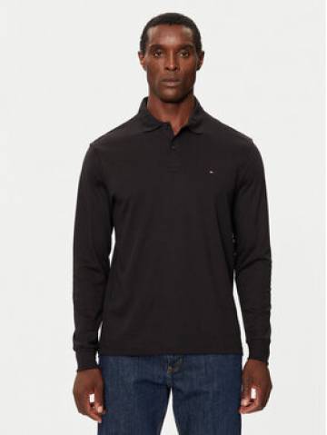 Tommy Hilfiger Поло MW0MW37317 Чорний Regular Fit