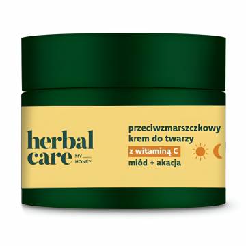Крем для лица Farmona Herbal Care My Honey для кожи с видимыми признаками старения, против морщин, с витамином С, 50 мл Крем для лица Farmona Herbal Care My Honey для кожи с видимыми признаками старения, против морщин, с витамином С, 50 мл