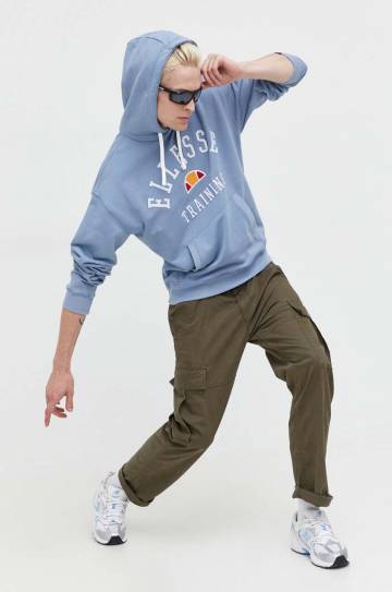 Кофта Ellesse мужская с капюшоном с аппликацией Кофта Ellesse мужская с капюшоном с аппликацией