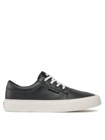 Tommy Jeans Снікерcи Tjm Vulc. Skate Derby Ess EM0EM01400 Чорний Tommy Jeans Снікерcи Tjm Vulc. Skate Derby Ess EM0EM01400 Чорний
