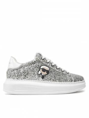 KARL LAGERFELD Снікерcи KL62573N Срібний KARL LAGERFELD Снікерcи KL62573N Срібний