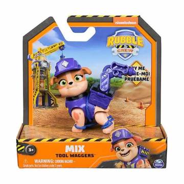 Коллекционная фигурка щенка Rubble & Crew Mix Tool Waggers, с 3 лет (SM28516/8821) Коллекционная фигурка щенка Rubble & Crew Mix Tool Waggers, с 3 лет (SM28516/8821)