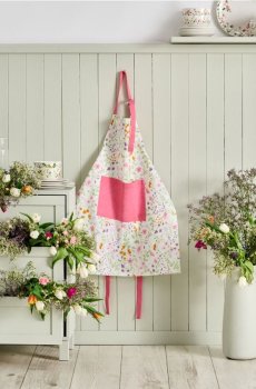 Фартух з квітковим візерунком - різнобарвний