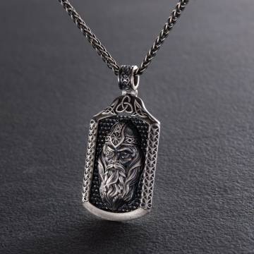 Серебряный кулон "Бог Один" 291 Серебряный кулон "Бог Один" 291