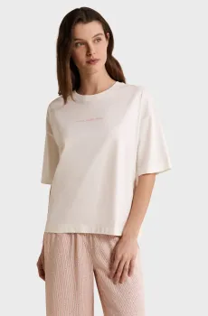 Женская белая футболка ARWEN Белый S Etam 6557886