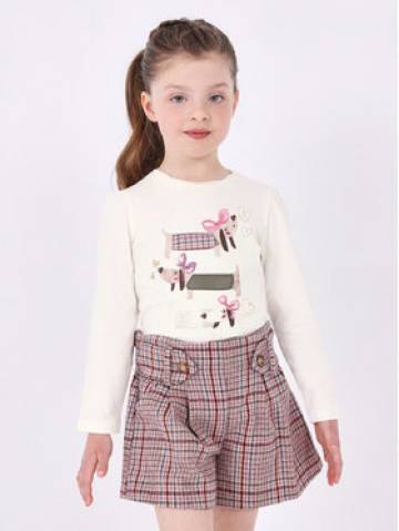 Mayoral Блузка 4.010 Бежевий Regular Fit Mayoral Блузка 4.010 Бежевий Regular Fit
