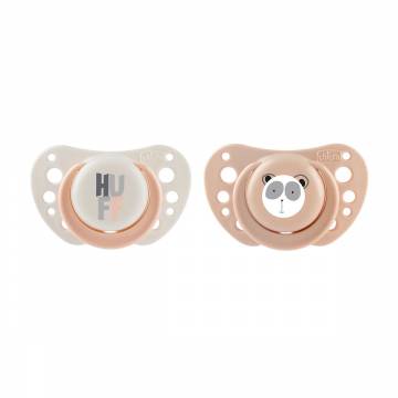 Пустышка силиконовая Chicco PhysioForma Air от 2 до 6 месяцев, розовая и розовая с белым, 2 шт (75031.33) Пустышка силиконовая Chicco PhysioForma Air от 2 до 6 месяцев, розовая и розовая с белым, 2 шт (75031.33)