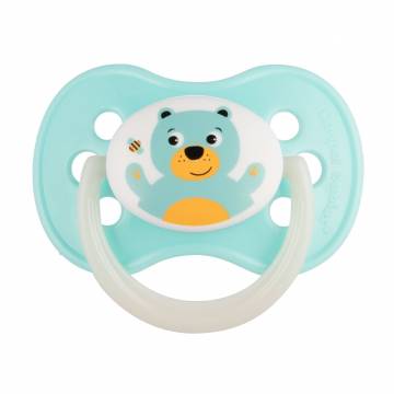 Пустышка силиконовая Canpol Babies Cute Animals круглая, бирюзовая, от 6 до 18 месяцев (22/596) Пустышка силиконовая Canpol Babies Cute Animals круглая, бирюзовая, от 6 до 18 месяцев (22/596)