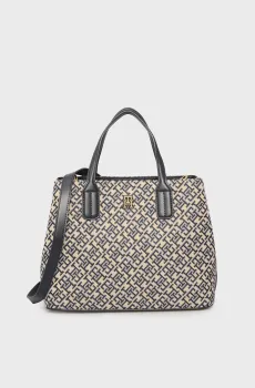 Женская сумка с узором JACQUARD SATCHEL Разноцветный ONESIZE Tommy Hilfiger AW0AW17444