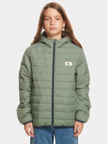 Quiksilver Демісезонна куртка Scaly Jckt EQBJK03275 Зелений Regular Fit Quiksilver Демісезонна куртка Scaly Jckt EQBJK03275 Зелений Regular Fit