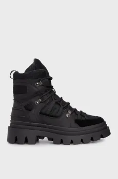 Женские черные кожаные хайкеры Gazania Черный 37 PRPY PRFDS2308W