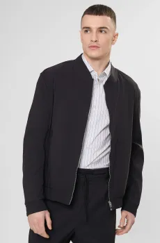 Мужская черная куртка Черный 48 HUGO 50553655;001