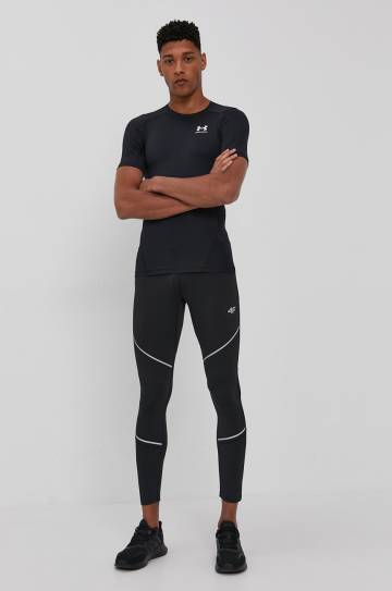 Футболка для тренинга Under Armour 1361518 цвет чёрный однотонный 1361518-410 Футболка для тренинга Under Armour 1361518 цвет чёрный однотонный 1361518-410